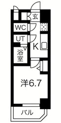 スプランディッド難波元町DUEの物件間取画像